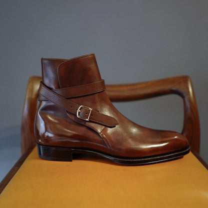 Brandon Belt Buckle Boots