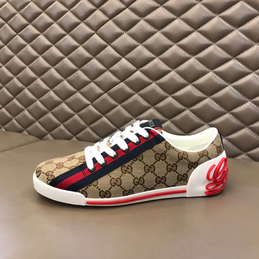 New Men's fashion lace-up casual shoes-2
