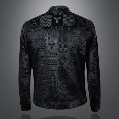 Fashion Printed Denim Jacket PD1023080309