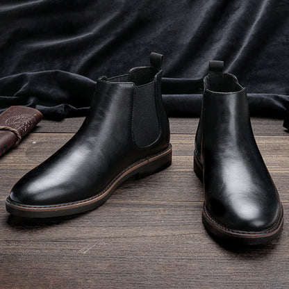 Men's Chelsea Boots Fashion Retro Men's Short Boots