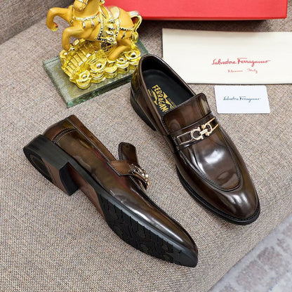 Classic Leather Loafer Anti-Sip On Shoes ZZL0224061902