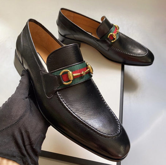 Fashion Loafers Leather Embossed Leather Shoes ZZL0223091501
