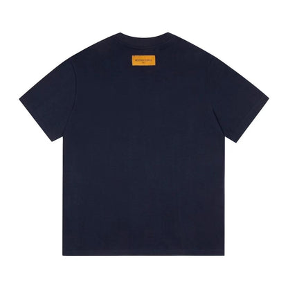 Spring and summer new letter classic round neck printed short-sleeved T-shirt loose 1209023