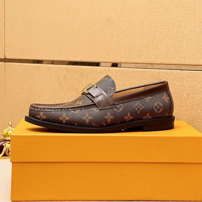 Men's V-shaped flower loafers 04240514023