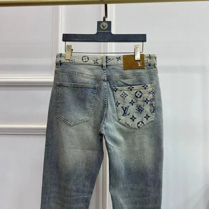 High-end Stretch Slim-fit Fashion Jeans 1024050920
