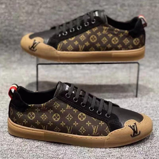 Men's Leisure Casual Leather Sneakers