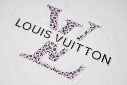 Spring and summer new letter classic round neck printed short-sleeved T-shirt loose 1209023