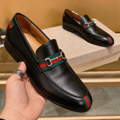 Men's Classic Dress Shoes Black Penny Loafer 02062901